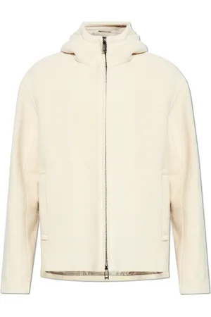 Emporio Armani Jakke, Herre, , XL, Uld, Uldjakke med hætte