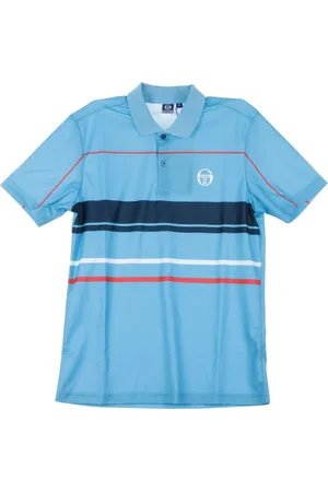 Sergio Tacchini Top, Herre, Blå, M, Himmelblå Polo Skjorte til Mænd