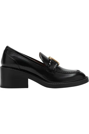 Chloé Sko, Dame, Sort, 38 1/2 EU, Mellemhælede pumps