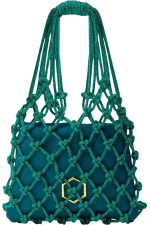 Hibourama Taske, Dame, Grøn, ONE SIZE, Satin, Carrie Zircon Mini Taske