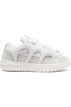 PAURA Sko, Dame, Hvid, 41 EU, Hvide Crock Sneakers til Kvinder
