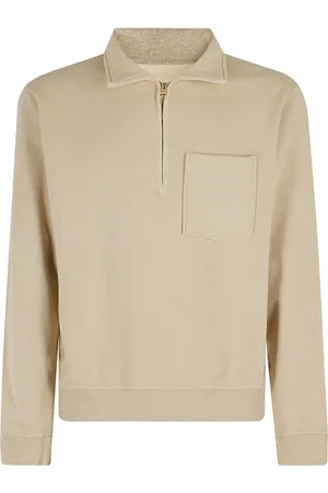 FORTELA Top, Herre, Brun, XL, Half-Zip Sweatshirt