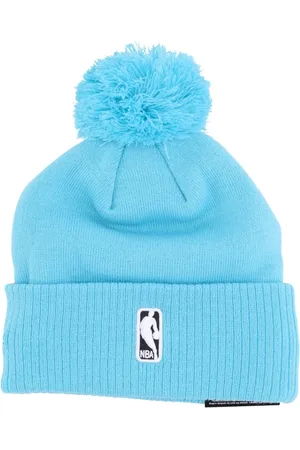 New Era Tilbehør, Herre, Blå, ONE SIZE, NBA City Night Alt Grafisk Pom Pom Hat