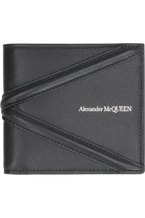 Alexander McQueen Tilbehør, Herre, Sort, ONE SIZE, Uld, Wallets & Cardholders