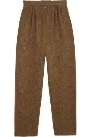 Cortana Bukser, Dame, Brun, S, Cashmere, Single, cashmere bukser