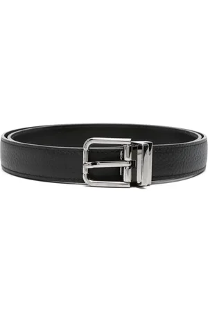 Dolce & Gabbana Tilbehør, Herre, Sort, 105 CM, Klassiske Sorte Bælter