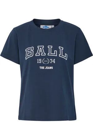 Ball Top, Dame, Blå, S, Bomuld, Sky Captain Tee Top