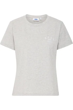 Ball Top, Dame, Grå, XL, Bomuld, Grå Melange T-shirt Top