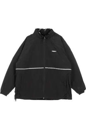 Obey Jakke, Herre, Sort, XL, Uld, Sort Herrejakke