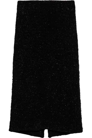 Balenciaga Nederdel, Dame, Sort, M, Mini Nederdel i Trendy Stil