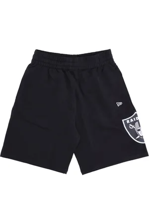 New Era Shorts, Herre, Sort, XS, Bomuld, Raiders Tracksuit Shorts Sort Bomuld