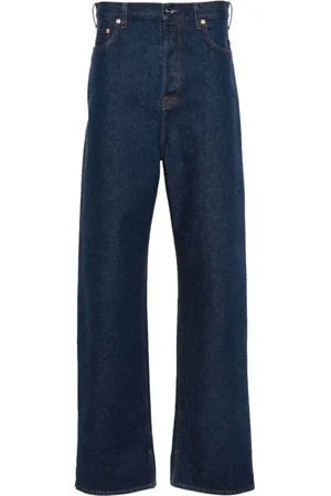 Gucci Jeans, Herre, Blå, W31, Denim, Blå Vasket Denim Jeans