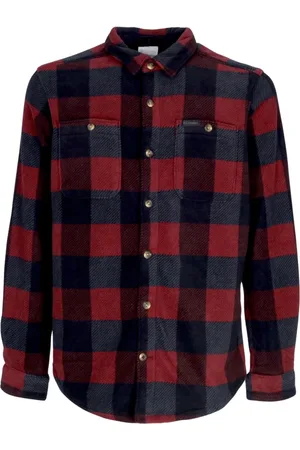Columbia Skjorte, Herre, Flerfarvet, M, Uld, Tjek Flare Gun Fleece Skjorte