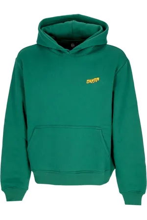DOLLY NOIRE Sweathshirts & Hoodies, Herre, Grøn, XL, Bomuld, Grøn Ridder Hættetrøje