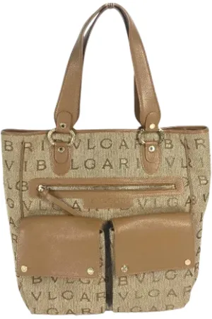 Bvlgari Pre-owned, Dame, , ONE SIZE, Uld, Pre-owned Laeder skuldertasker
