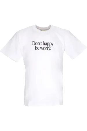 MARKET Top, Herre, Hvid, M, Bomuld, Jord På Brand Smiley Tee