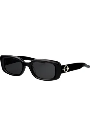 Gentle Monster Tilbehør, unisex, Sort, 51 MM, Uld, Bell Solbriller til Stilfuld Solbeskyttelse