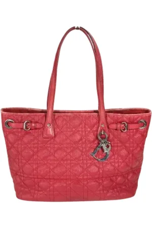 Dior Pre-owned, Dame, Rød, ONE SIZE, Uld, Pre-owned Stof dior-tasker