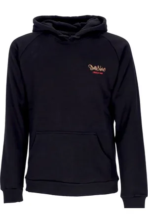 DOLLY NOIRE Sweathshirts & Hoodies, Herre, Sort, XL, Bomuld, Barcelona hættetrøje langærmet sweatshirt
