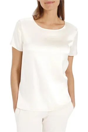 Juvia Top, Dame, , 2XS, Viskose Rund Hals Kortærmet T-shirt