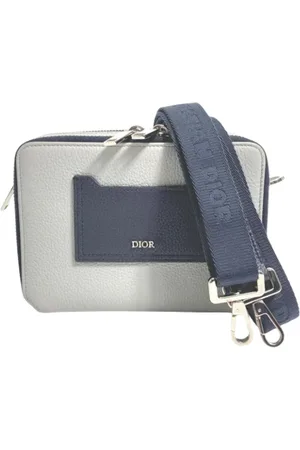 Dior Pre-owned, Herre, Grå, ONE SIZE, Uld, Pre-owned Laeder dior-tasker