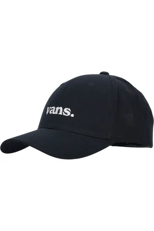 Vans Tilbehør, Herre, Sort, ONE SIZE, Bomuld, Sort buet skyggekasket til mænd