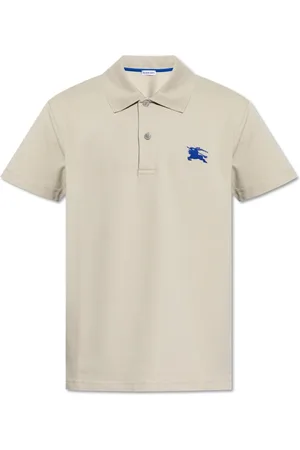 Burberry Top, Herre, , S, Bomuld, Polo med broderet logo