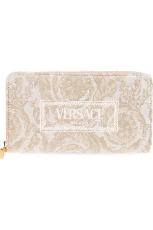VERSACE Tilbehør, Dame, , ONE SIZE, Bomuld, Pung med logo