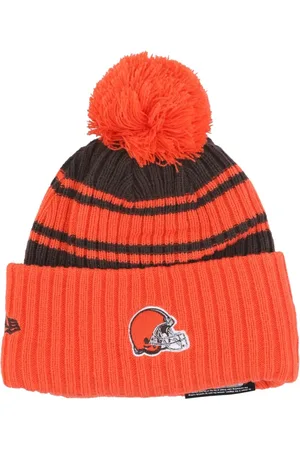 New Era Tilbehør, Herre, , ONE SIZE, Uld, Cleveland Browns Pom Pom Beanie Hat