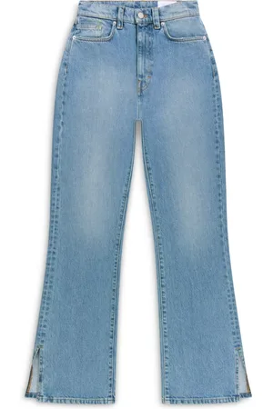 Axel Arigato Jeans, Dame, Blå, W27, Bomuld, Ryder Flared Jeans