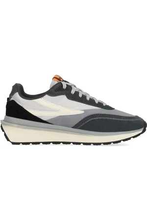 Fila Sko, Herre, Flerfarvet, 43 EU, Læder, Monument Lav-Top Sneaker Snørelukning