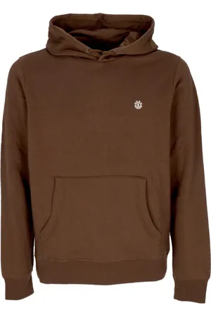 Element Sweathshirts & Hoodies, Herre, Brun, XS, Bomuld, Klassisk Chestnut Hoodie med Kængurulomme
