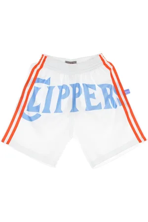 Mitchell & Ness Sport, Herre, Hvid, M, Uld, NBA Basketball Shorts Hardwood Classics