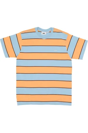Obey Top, Herre, Flerfarvet, XL, Bomuld, Himmelblå Multi Ranking Tee
