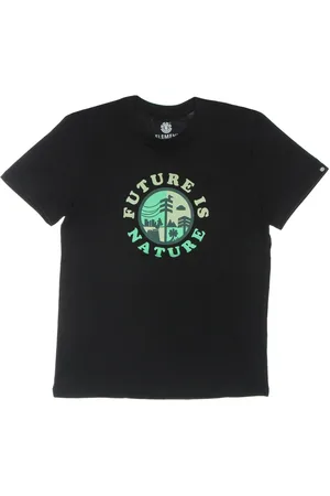 Element Top, Herre, Sort, XS, Bomuld, Sort Flint Herre T-Shirt