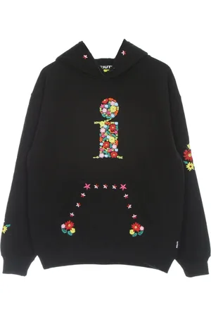 IUTER Sweathshirts & Hoodies, Herre, Sort, M, Bomuld, Sort letvægts hættetrøje Bouquet