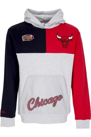 Mitchell & Ness Sweathshirts & Hoodies, Herre, Flerfarvet, S, Bomuld, Chicago Bulls NBA Tie Breaker Hoodie