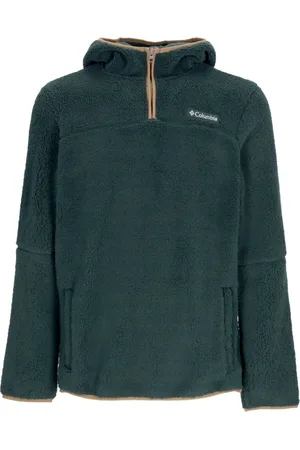 Columbia Sport, Herre, Grøn, XL, Uld, Sherpa Anorak Pullover Ancient Fossil