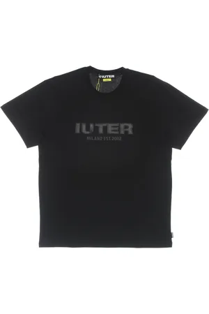 IUTER Top, Herre, Sort, S, Bomuld, Sort Est 2002 Tee Kortærmet