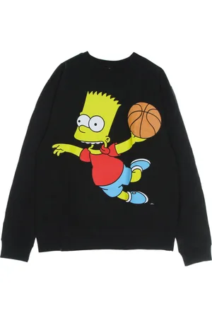 MARKET Strik, Herre, Sort, M, Bomuld, The Simpsons Crewneck Sweatshirt Sort