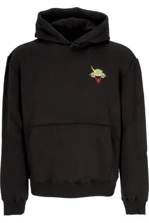 DOLLY NOIRE Sweathshirts & Hoodies, Herre, Sort, XL, Bomuld, Tiger Soldier Sort Hoodie