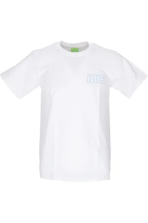 Huf Top, Herre, Hvid, XL, Bomuld, Ice Dice Hvid Tee Kortærmet