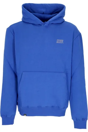 DOLLY NOIRE Sweathshirts & Hoodies, Herre, Blå, XL, Bomuld, Blå Drage Hættetrøje Herre