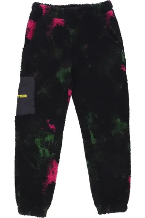 IUTER Bukser, Herre, Sort, M, Uld, Tie Dye Fur Pant Bear