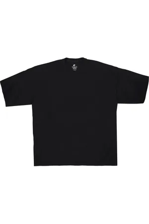 Nike Top, Herre, Sort, M, Bomuld, Oversize Air Logo Sportswear T-shirt