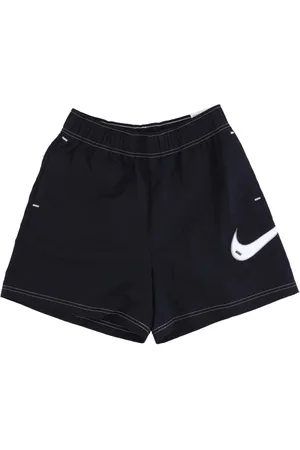 Nike Shorts, Dame, Sort, M, Nylon, Vævet højtaljet sportsshorts