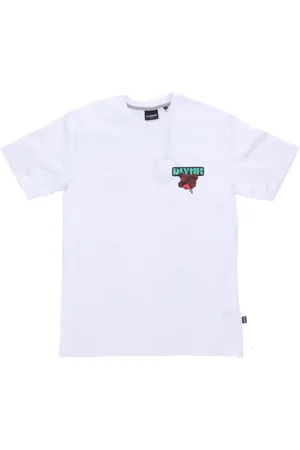 DOLLY NOIRE Top, Herre, Hvid, XL, Bomuld, Hvid Herre Tee Kort Ærme