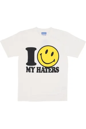 MARKET Top, Herre, , M, Bomuld, Smiley Haters Tee Cream