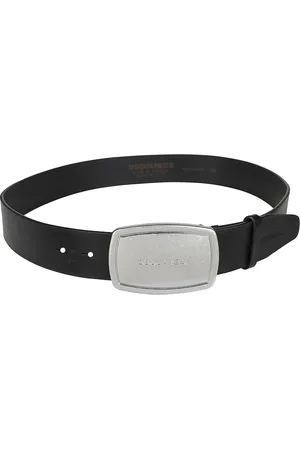 Dsquared2 Tilbehør, Herre, Sort, 95 CM, Uld, Logo Plaque Bælte
