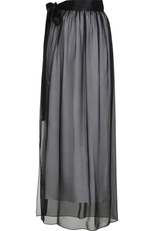 Dolce & Gabbana Nederdel, Dame, Sort, S, Sort Nederdel Aw24 Damemode